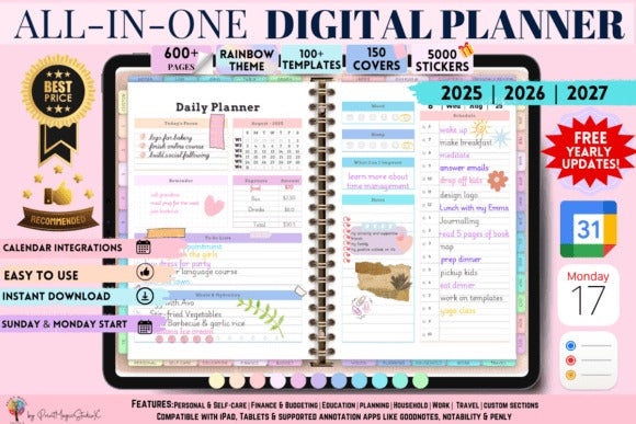 All In One Digital Planner